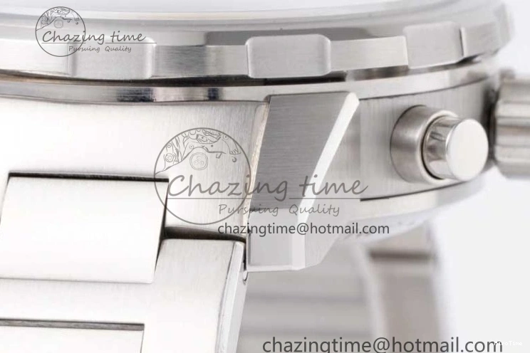 MIROTIME 1218 Aquatimer Chrono SS V6SF 1:1 Best Edition Blue Dial on SS Bracelet A Modern 7032